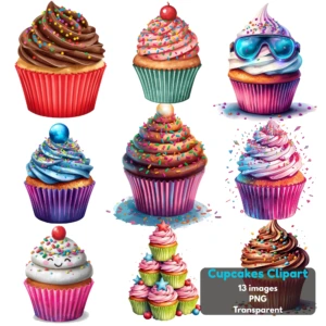 CupcakesClipartFreePromo 1