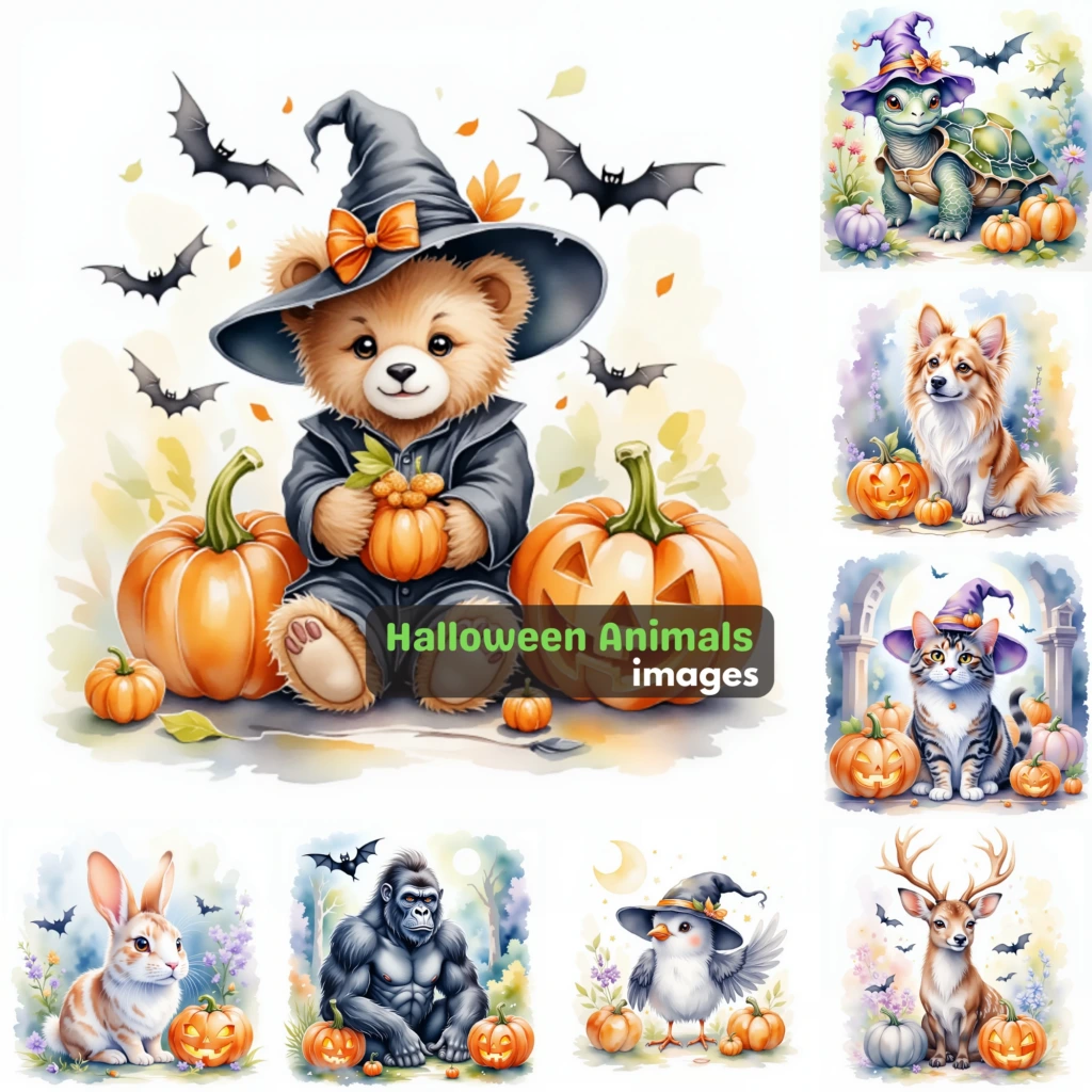 Halloween Animals 1