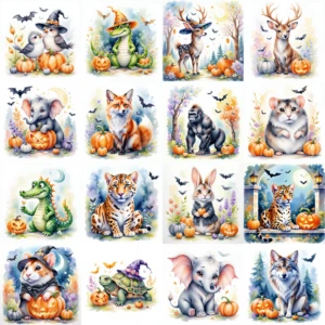 Halloween Animals 3