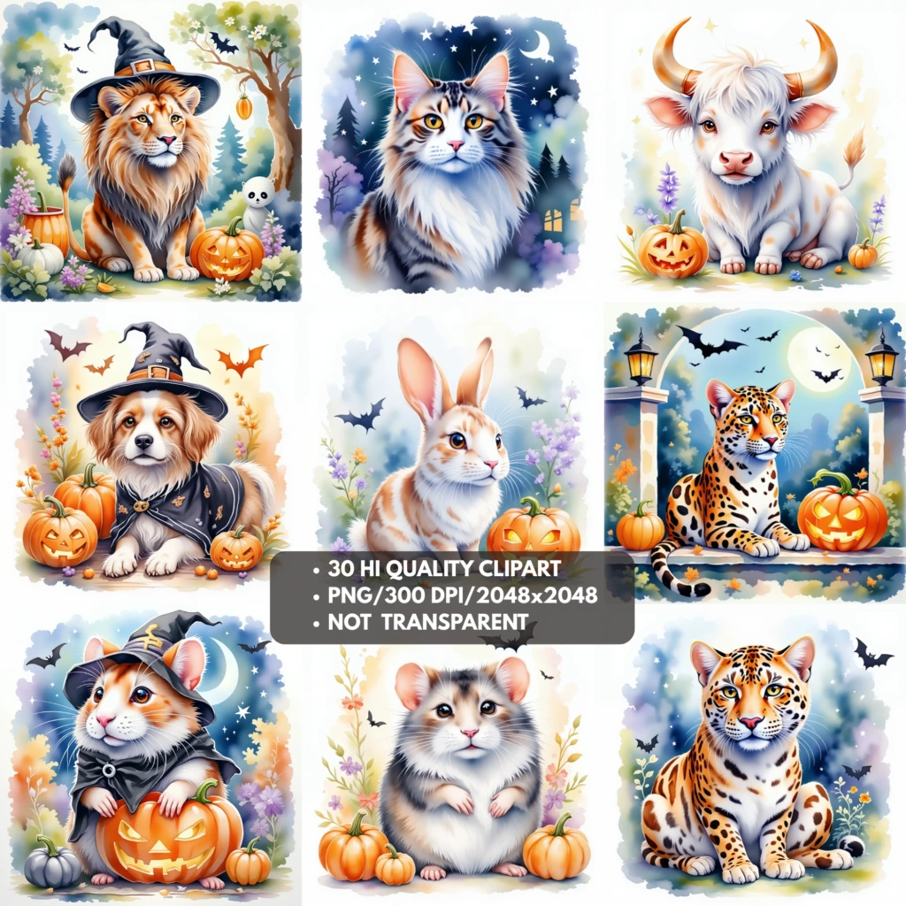 Halloween Animals 5