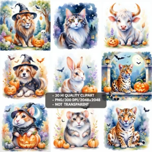 Halloween Animals 5