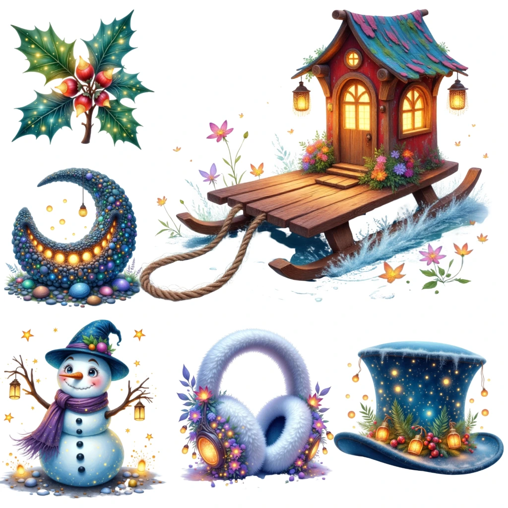 MagicalChristmasClipart Artboard 4