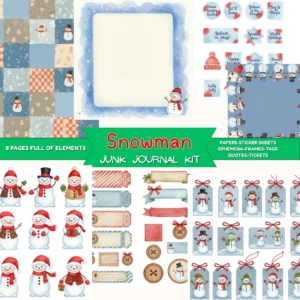 SnowmanJournalKitPromo
