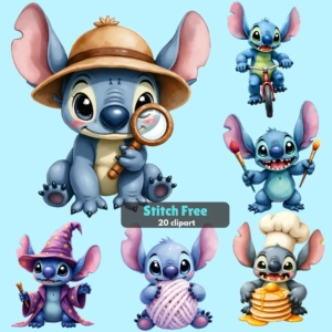 Stitch Clipart 1