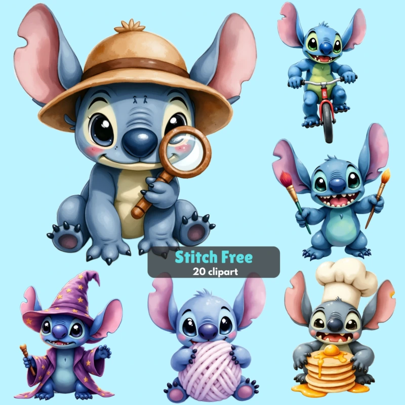 Stitch Clipart 1