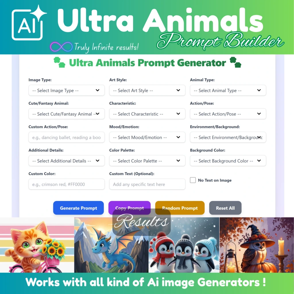 animals prompt generator 1