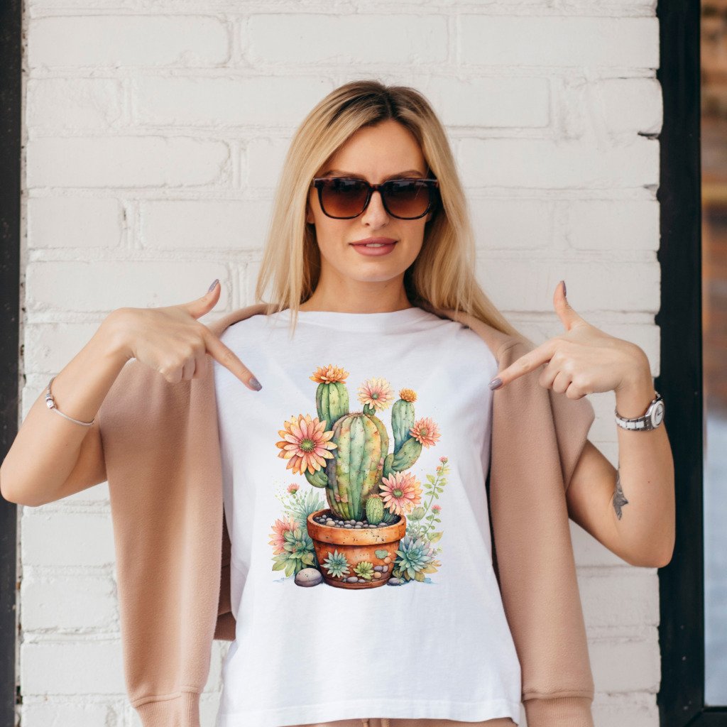 beautiful cactus clipart 2