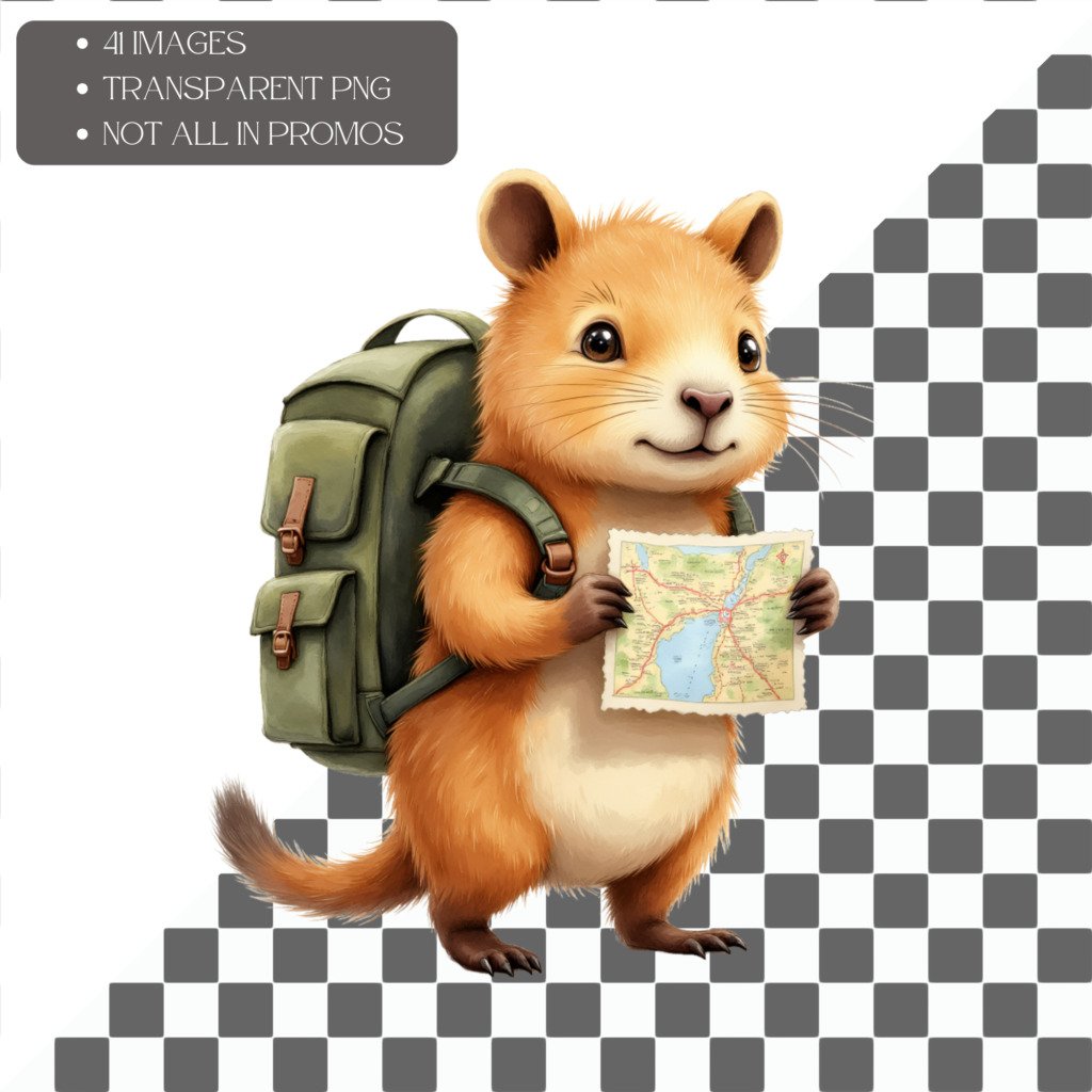 capybara clipart 3