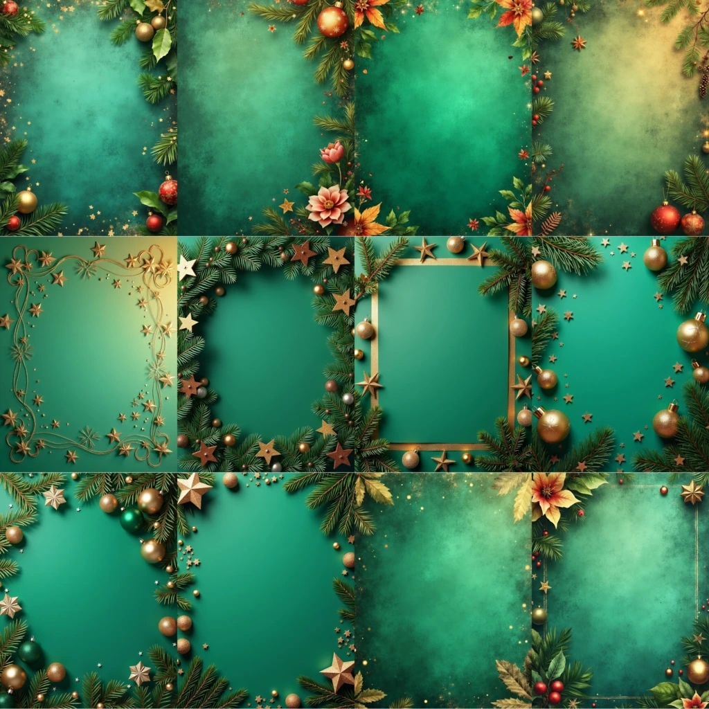 christmas green pages 5