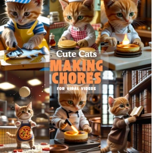 cute cats chores images 3