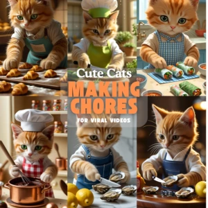 cute cats chores images 4