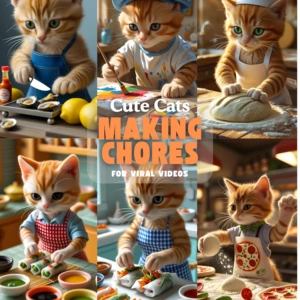 cute cats chores images 5