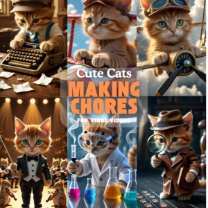 cute cats chores images 6