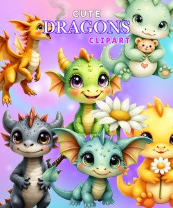 cute dragons 1