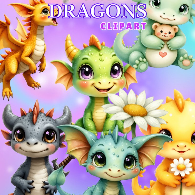 cute dragons 1