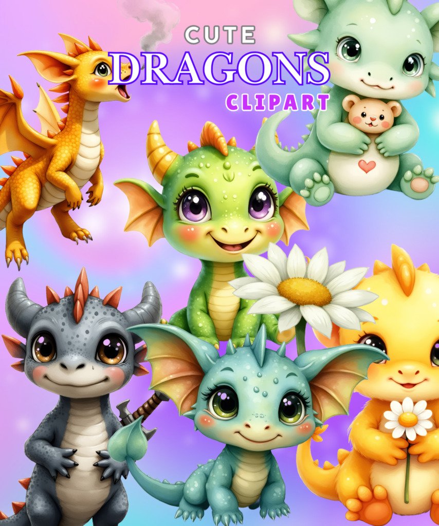 cute dragons 1