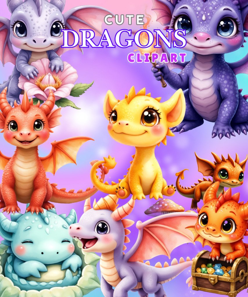 cute dragons 3