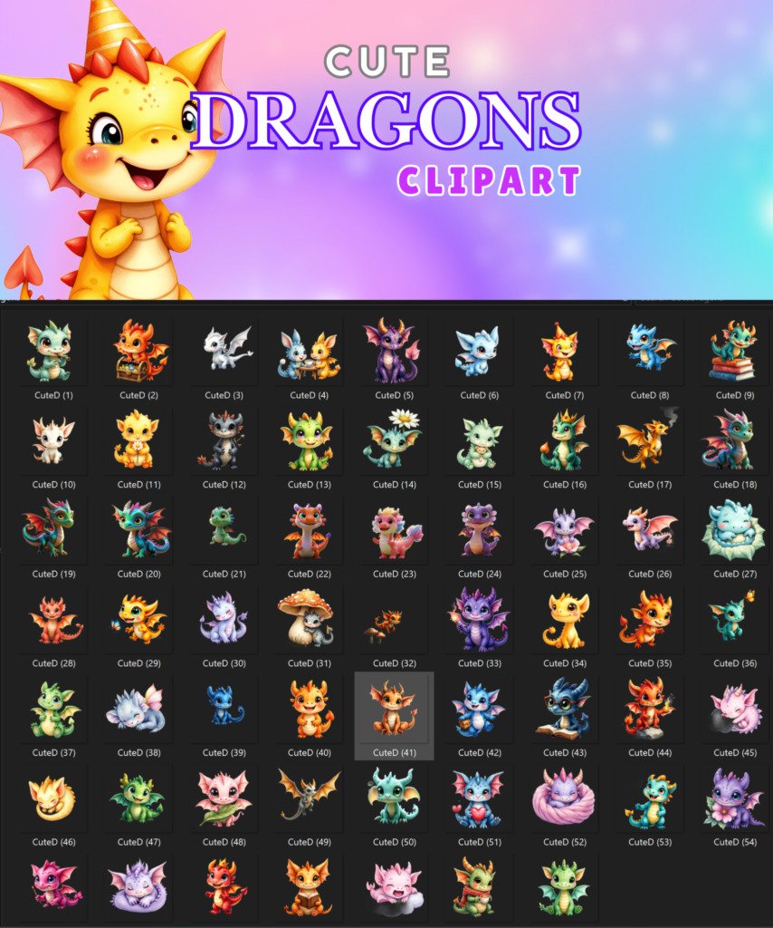 cute dragons 5