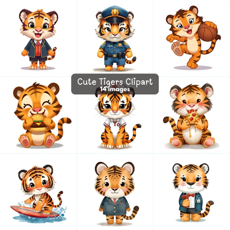 cute tigers 1