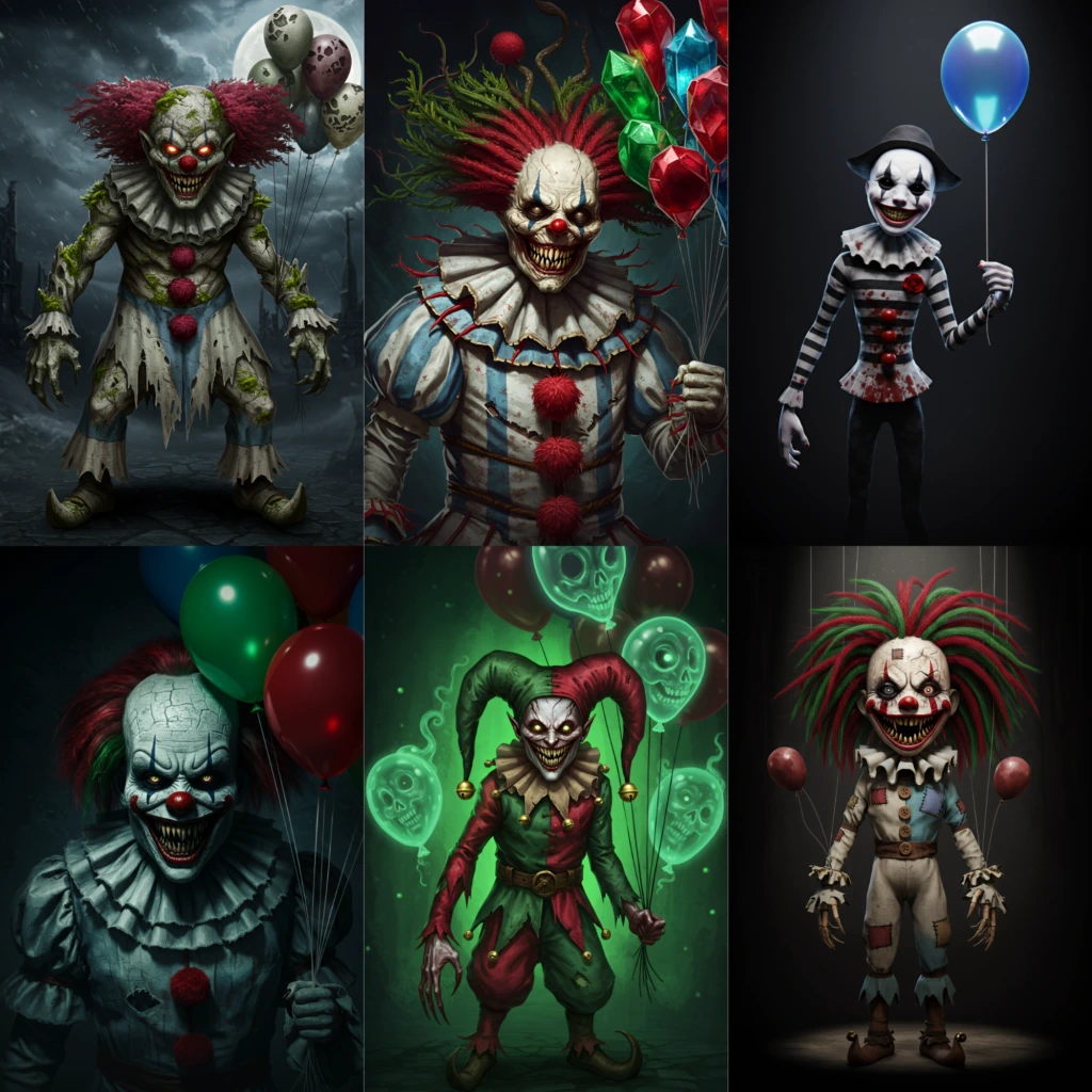 diabolic clowns 1 6