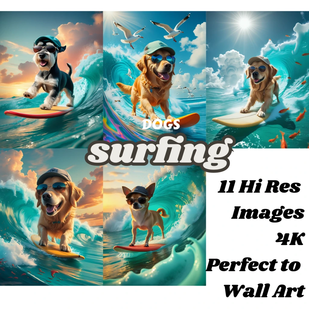 dogs surfing 2