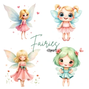 fairies clipart 2