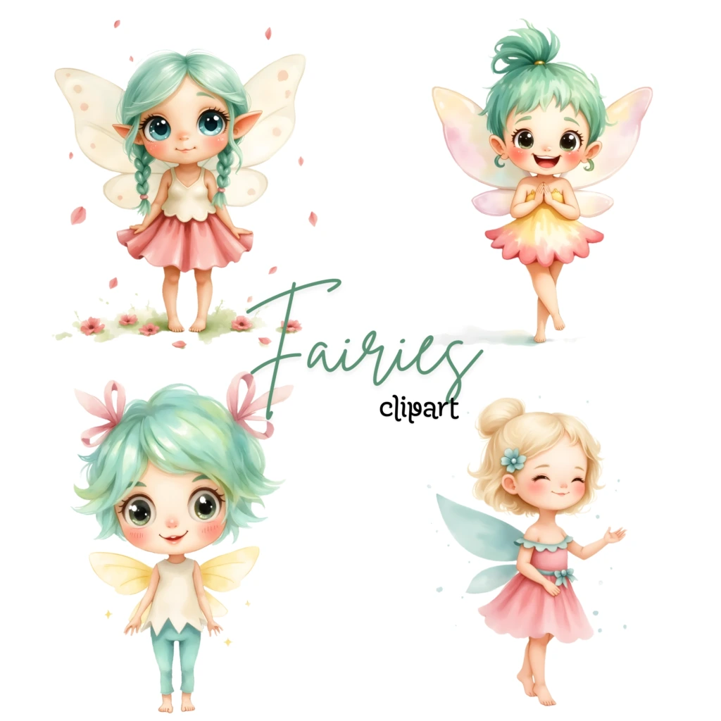 fairies clipart 3