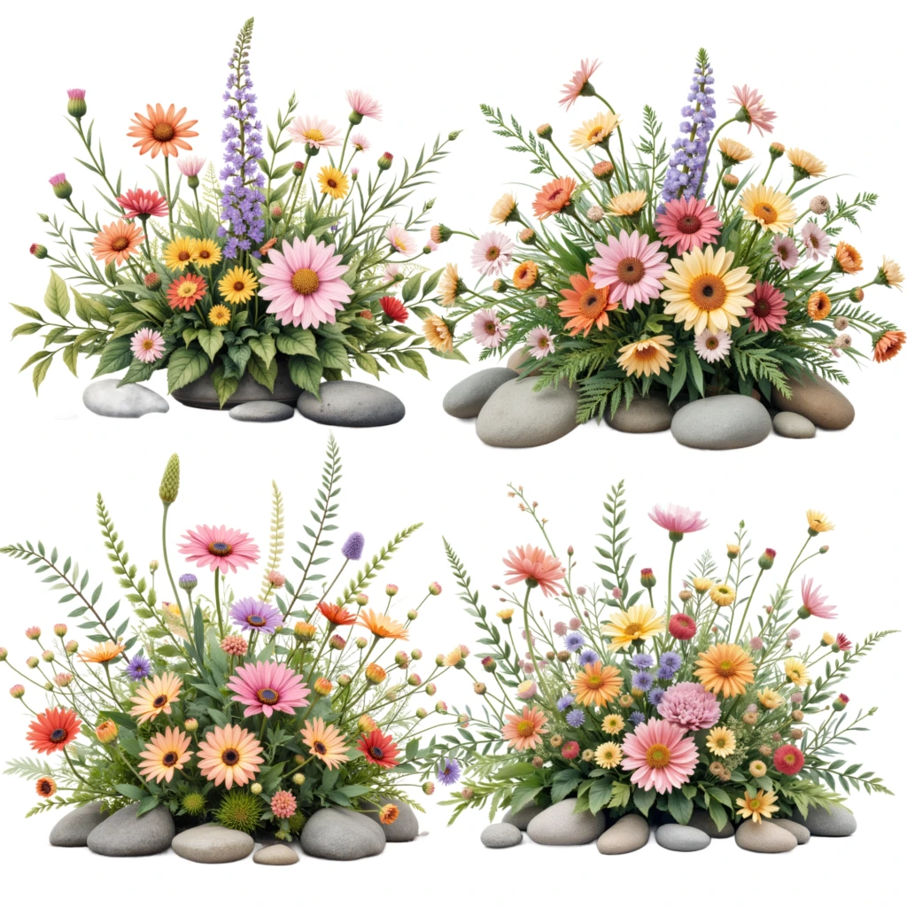 floral arrangement clipart 2