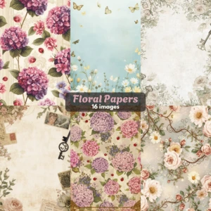 floral papers 2