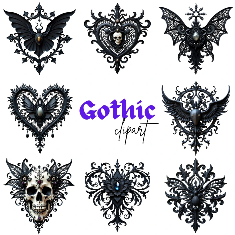 gothic clipart 1