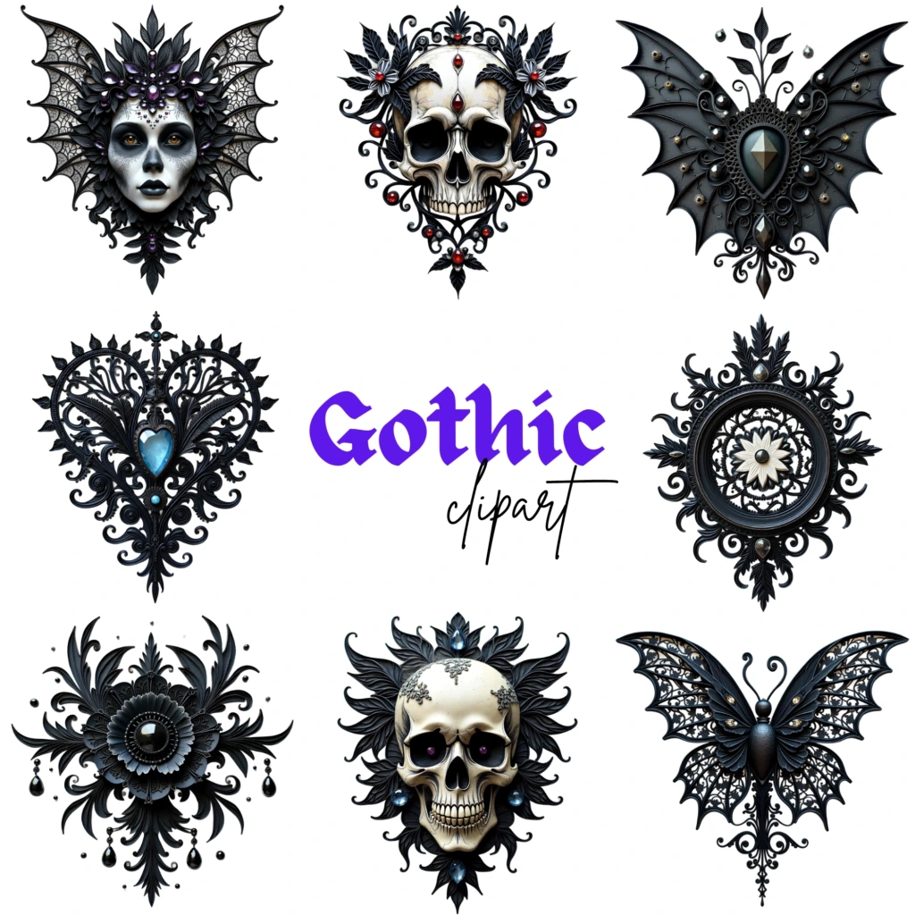 gothic clipart 3