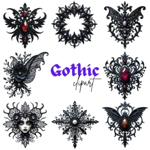 gothic clipart 4