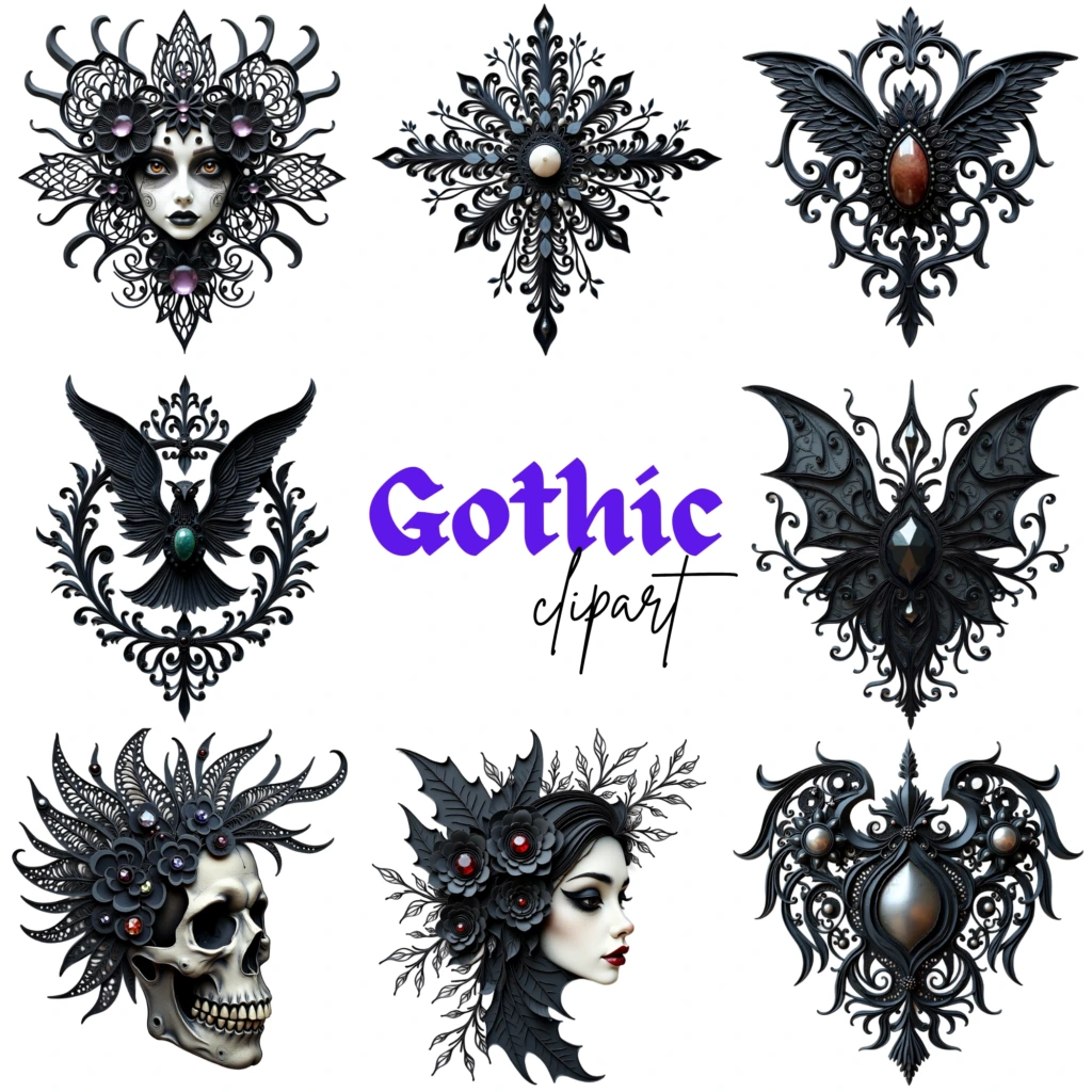 gothic clipart 5