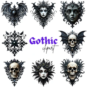 gothic clipart 8