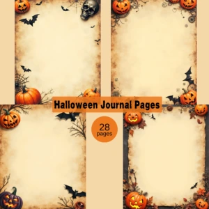 halloween journalpages 1