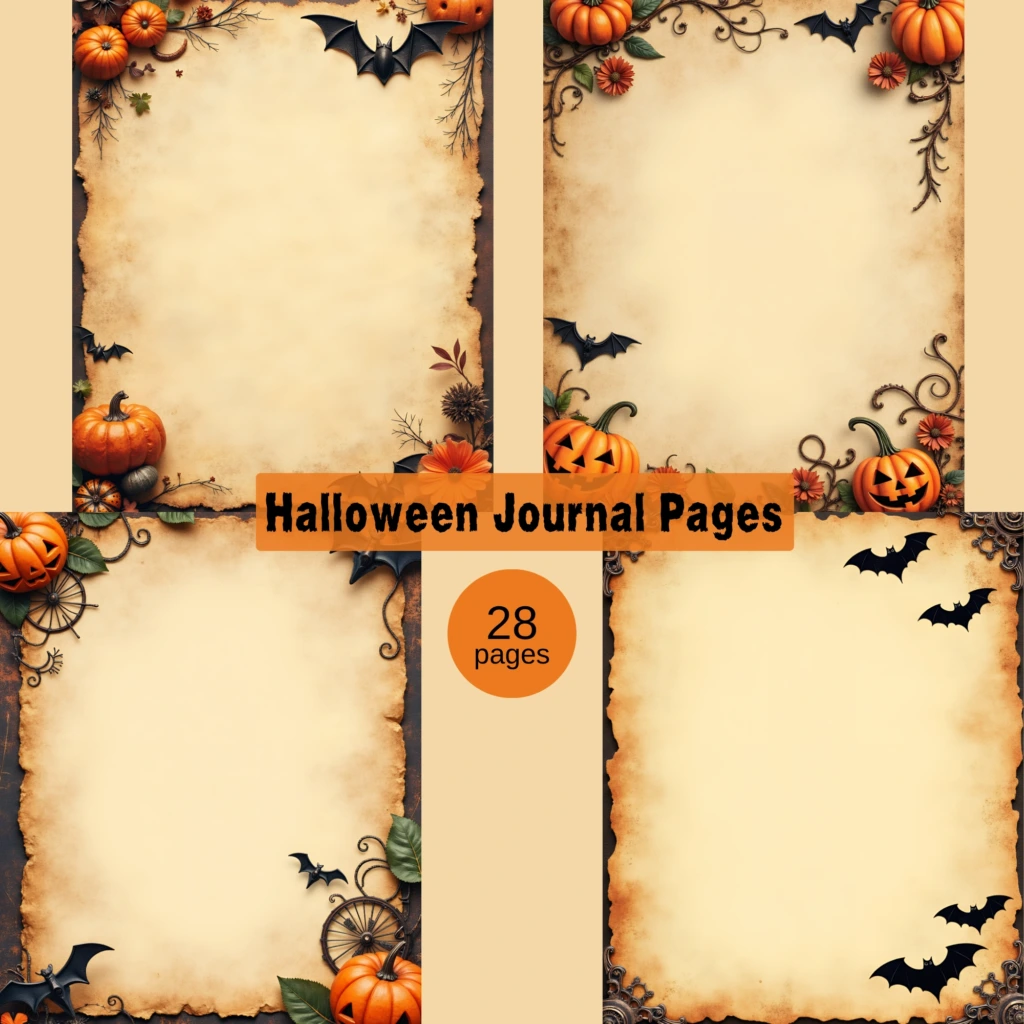halloween journalpages 2