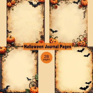 halloween journalpages 2