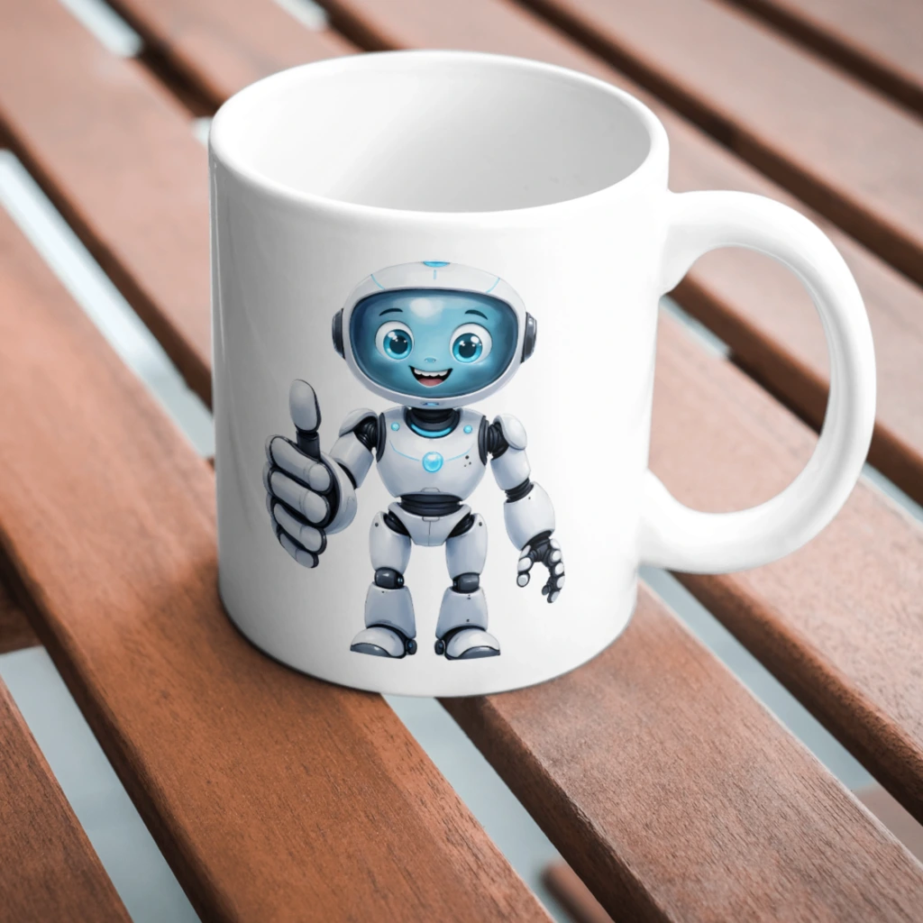 humanoid robots clipart 5