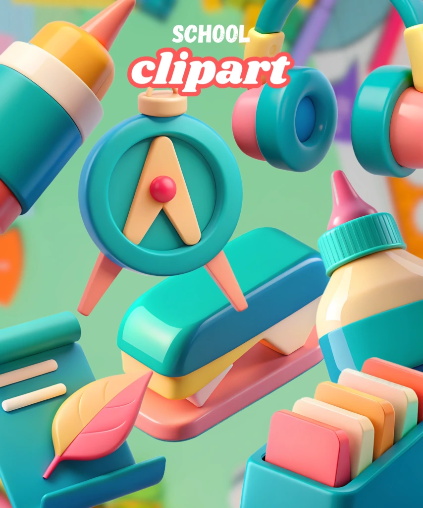 school supply clipart 3
