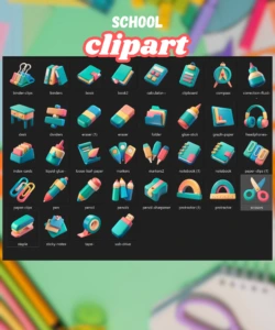 school supply clipart 4