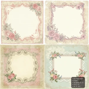 shabby chick frames 5