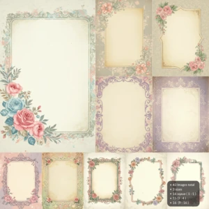shabby chick frames 7