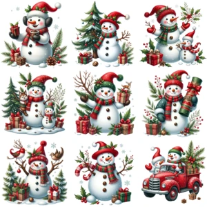 snowmans clipart 4