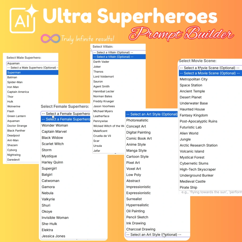 superheroes image generator 1