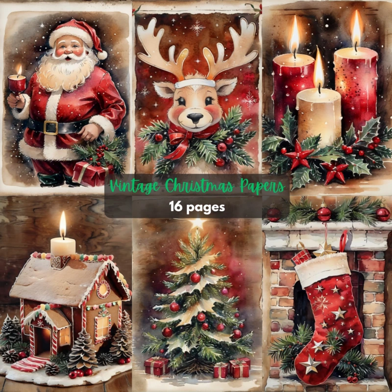 vintage christmas 1