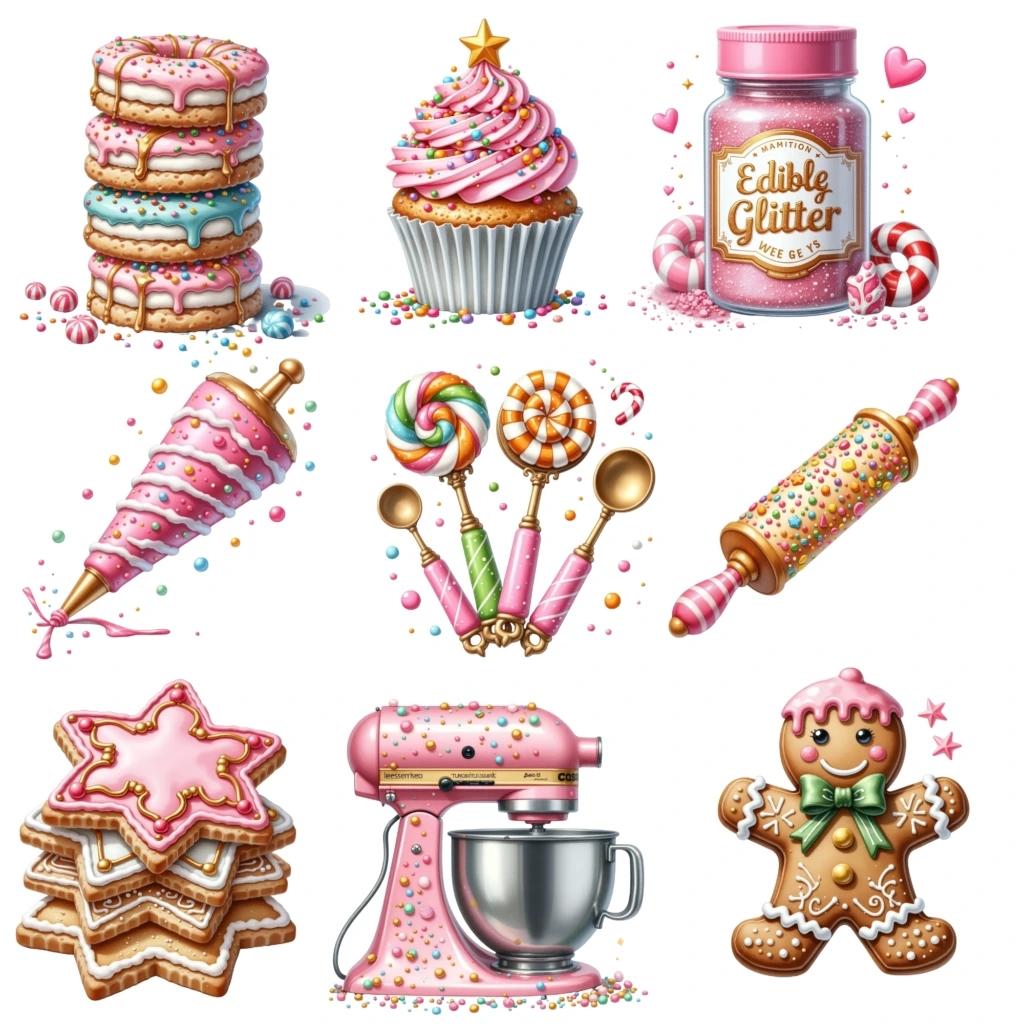 ChristmasBakingCLipart Promo Artboard 5