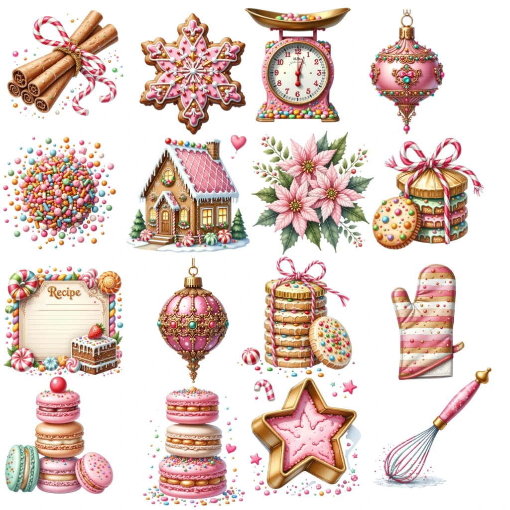 ChristmasBakingCLipart Promo Artboard 7