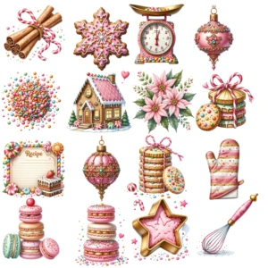 ChristmasBakingCLipart Promo Artboard 7
