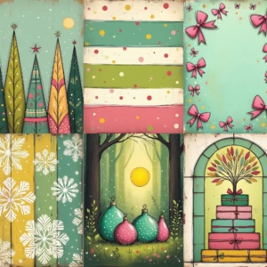 ChristmasDrawingsPagesPromos Artboard 12