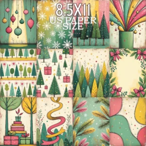 ChristmasDrawingsPagesPromos Artboard 5